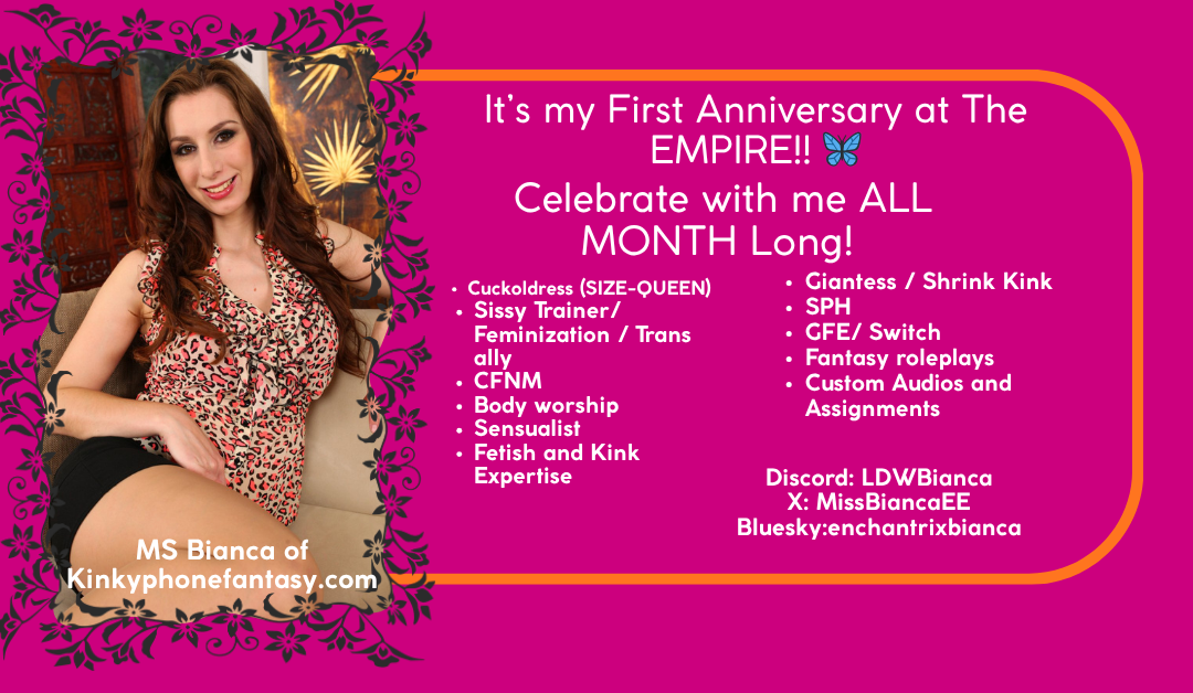 Femdom Diaries: Biancas Year at The Empire